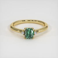 0.63 Ct. Gemstone Ring, 14K Yellow Gold 1