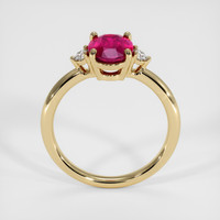1.51 Ct. Ruby Ring, 14K Yellow Gold 3