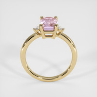 2.15 Ct. Pink Sapphire Ring, 14K Yellow Gold 3