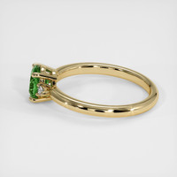 0.79 Ct. Sapphire Ring, 14K Yellow Gold 4