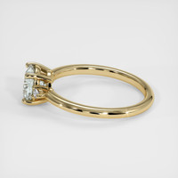1.21 Ct. Bi Color Sapphire Ring, 14K Yellow Gold 4