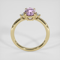 1.62 Ct. Pinkish Purple Sapphire Ring, 14K Yellow Gold 3