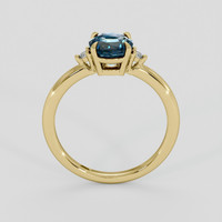 1.61 Ct. Bi Color Sapphire Ring, 14K Yellow Gold 3