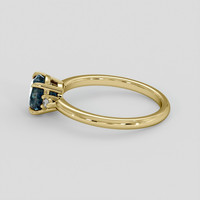 1.61 Ct. Bi Color Sapphire Ring, 14K Yellow Gold 4