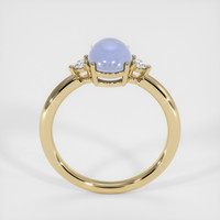 3.27 Ct. Bluish Purple Sapphire Ring, 14K Yellow Gold 3