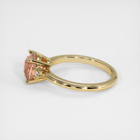 2.33 Ct. Padparadscha Sapphire Ring, 14K Yellow Gold 4