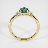 1.19 Ct. Sapphire Ring, 14K Yellow Gold 3