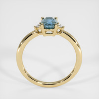 1.05 Ct. Sapphire Ring, 14K Yellow Gold 3
