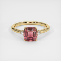 2.00 Ct. Sapphire Ring, 14K Yellow Gold 1