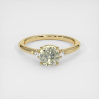 1.60 Ct. Yellow Sapphire Ring, 14K Yellow Gold 1
