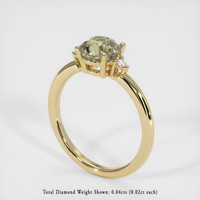 1.60 Ct. Yellow Sapphire Ring, 14K Yellow Gold 2