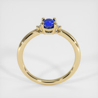 0.72 Ct. Sapphire Ring, 18K Yellow Gold 3