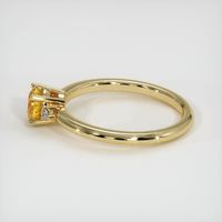 0.90 Ct. Sapphire Ring, 18K Yellow Gold 4