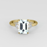 2.20 Ct. Gemstone Ring, 18K Yellow Gold 1