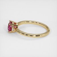 1.56 Ct. Sapphire Ring, 18K Yellow Gold 4