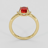 1.98 Ct. Ruby Ring, 18K Yellow Gold 3