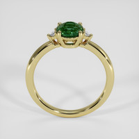 1.22 Ct. Green Sapphire Ring, 18K Yellow Gold 3