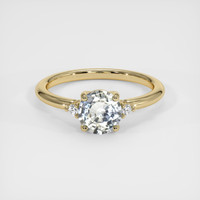 1.21 Ct. Bi Color Sapphire Ring, 18K Yellow Gold 1