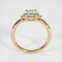 1.21 Ct. Bi Color Sapphire Ring, 18K Yellow Gold 3