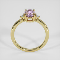 1.62 Ct. Pinkish Purple Sapphire Ring, 18K Yellow Gold 3
