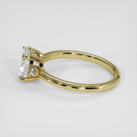1.61 Ct. White Sapphire Ring, 18K Yellow Gold 4