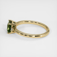 1.45 Ct. Bi Color Sapphire Ring, 18K Yellow Gold 4