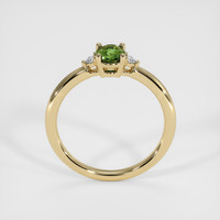 0.77 Ct. Bi Color Sapphire Ring, 18K Yellow Gold 3
