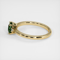 1.07 Ct. Sapphire Ring, 18K Yellow Gold 4