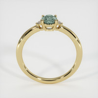 0.80 Ct. Sapphire Ring, 18K Yellow Gold 3
