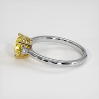 1.66 Ct. Gemstone Ring, 14K Yellow & White 4