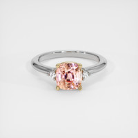 2.33 Ct. Sapphire Ring, 14K Yellow & White 1