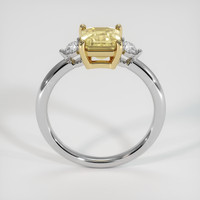 1.98 Ct. Yellow Sapphire Ring, 18K Yellow & White 3