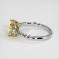 1.98 Ct. Yellow Sapphire Ring, 18K Yellow & White 4