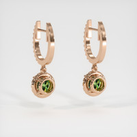 <span>1.35</span>&nbsp;<span class="tooltip-light">Ct.Tw.<span class="tooltiptext">Total Carat Weight</span></span> Gemstone Earrings, 14K Rose Gold 4