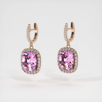 7.48 Ct.Tw. Gemstone Earrings, Platinum 950 3