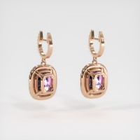 7.48 Ct.Tw. Gemstone Earrings, Platinum 950 4