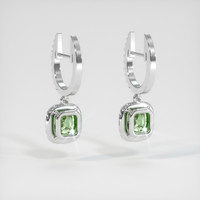 <span>2.76</span>&nbsp;<span class="tooltip-light">Ct.Tw.<span class="tooltiptext">Total Carat Weight</span></span> Gemstone Earrings, 14K White Gold 4