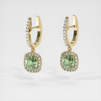 <span>2.76</span>&nbsp;<span class="tooltip-light">Ct.Tw.<span class="tooltiptext">Total Carat Weight</span></span> Gemstone Earrings, 14K Yellow Gold 3