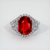 Ruby Ring 6.02 Ct., Platinum 950 Preview