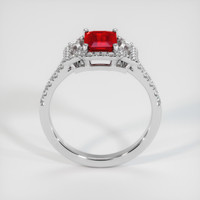 1.20 Ct. Ruby Ring, Platinum 950 3