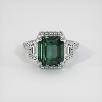 4.55 Ct. Sapphire Ring, Platinum 950 1