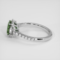 1.88 Ct. Green Sapphire Ring, Platinum 950 4