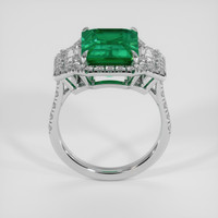 4.87 Ct. Emerald Ring, 18K White Gold 3