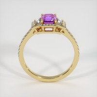 1.54 Ct. Purple Sapphire Ring, 10K Yellow Gold 3