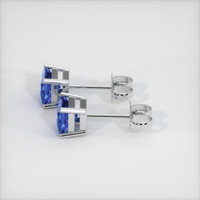 <span>1.38</span>&nbsp;<span class="tooltip-light">Ct.Tw.<span class="tooltiptext">Total Carat Weight</span></span> Sapphire Earrings, 14K White Gold 3