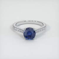 1.89 Ct. Sapphire Ring, Platinum 950 1