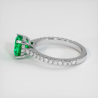 1.87 Ct. Emerald Ring, Platinum 950 4