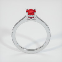 1.09 Ct. Ruby Ring, Platinum 950 3