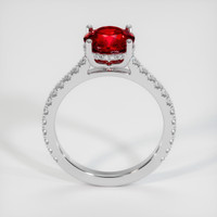 2.57 Ct. Ruby Ring, Platinum 950 3