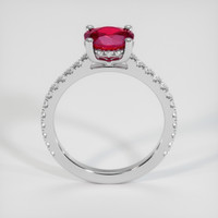 1.62 Ct. Ruby Ring, 10K White Gold 3